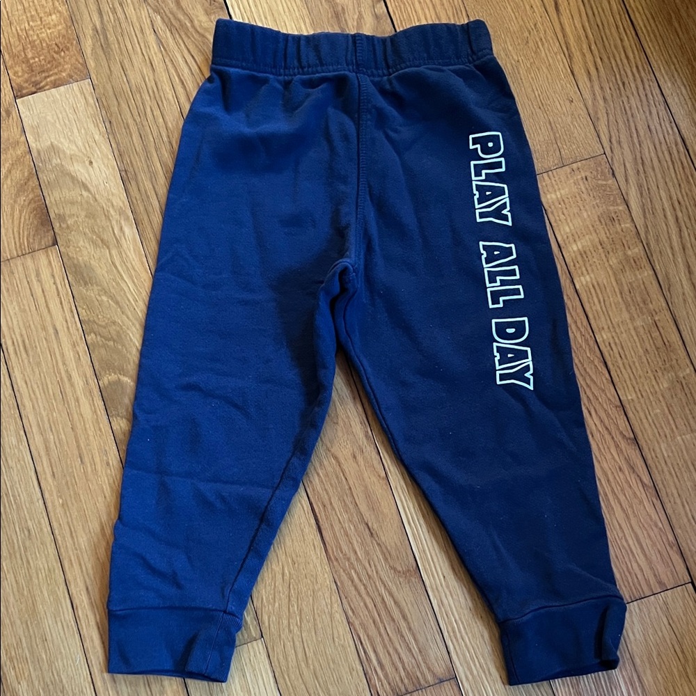 Garanimals Navy Kids Joggers with Playful Text